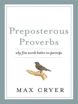 cover image of Preposterous Proverbs